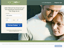Tablet Screenshot of heartbooker.at